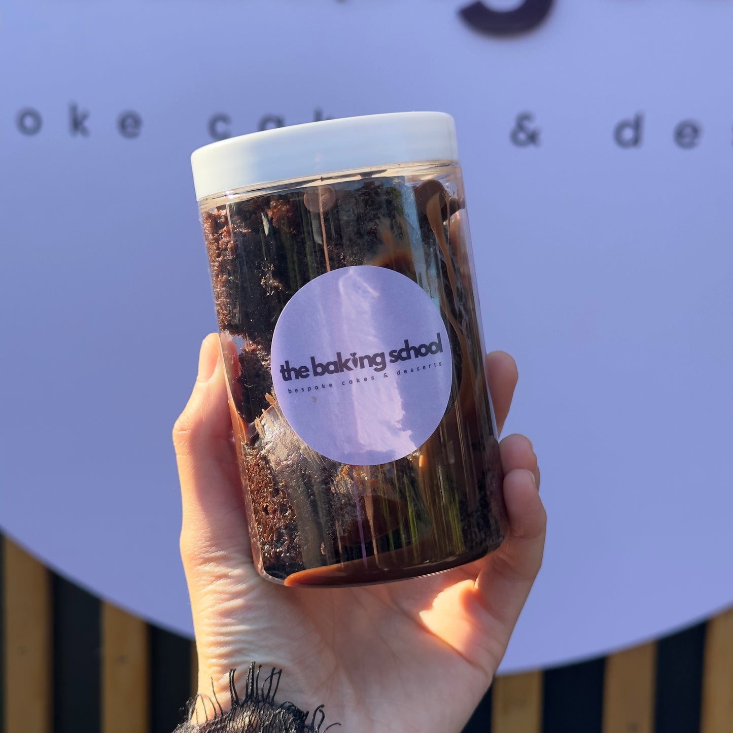 Chocolate Matilda Cake Jar
