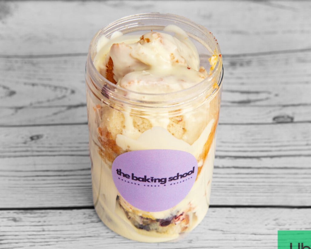 Lemon and Blueberry Cake Jar