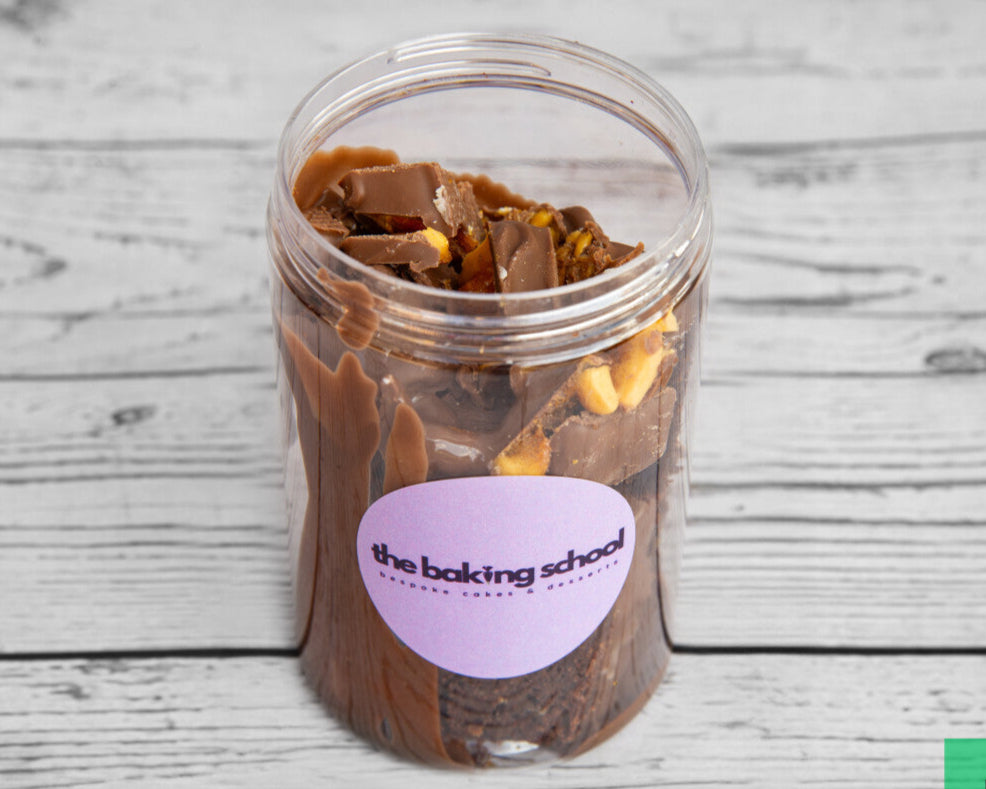 Crunchie Triple Chocolate Brownie Jar