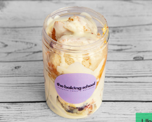Lemon and Blueberry Cake Jar